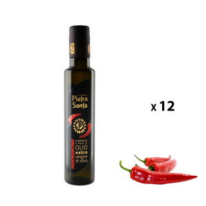 OLIO EXTRAVERGINE DI OLIVA E PEPERONCINO