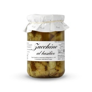 Zucchine al basilico 280 g